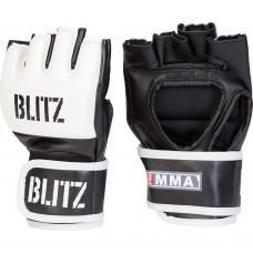 MMA Gloves Black White Apocalypso